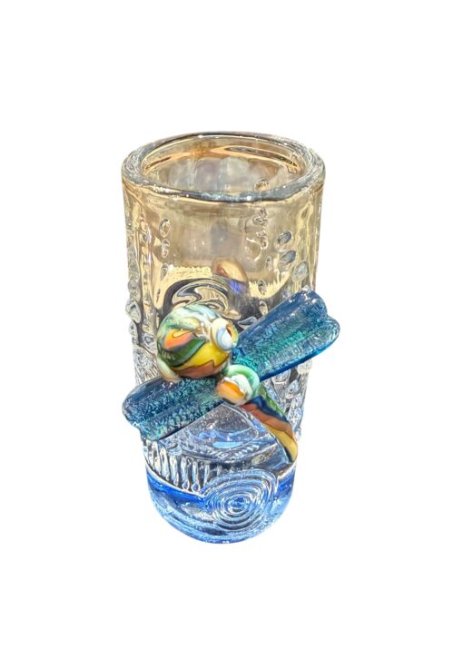 Mazet Studios - Dragonfly on Shot Glass